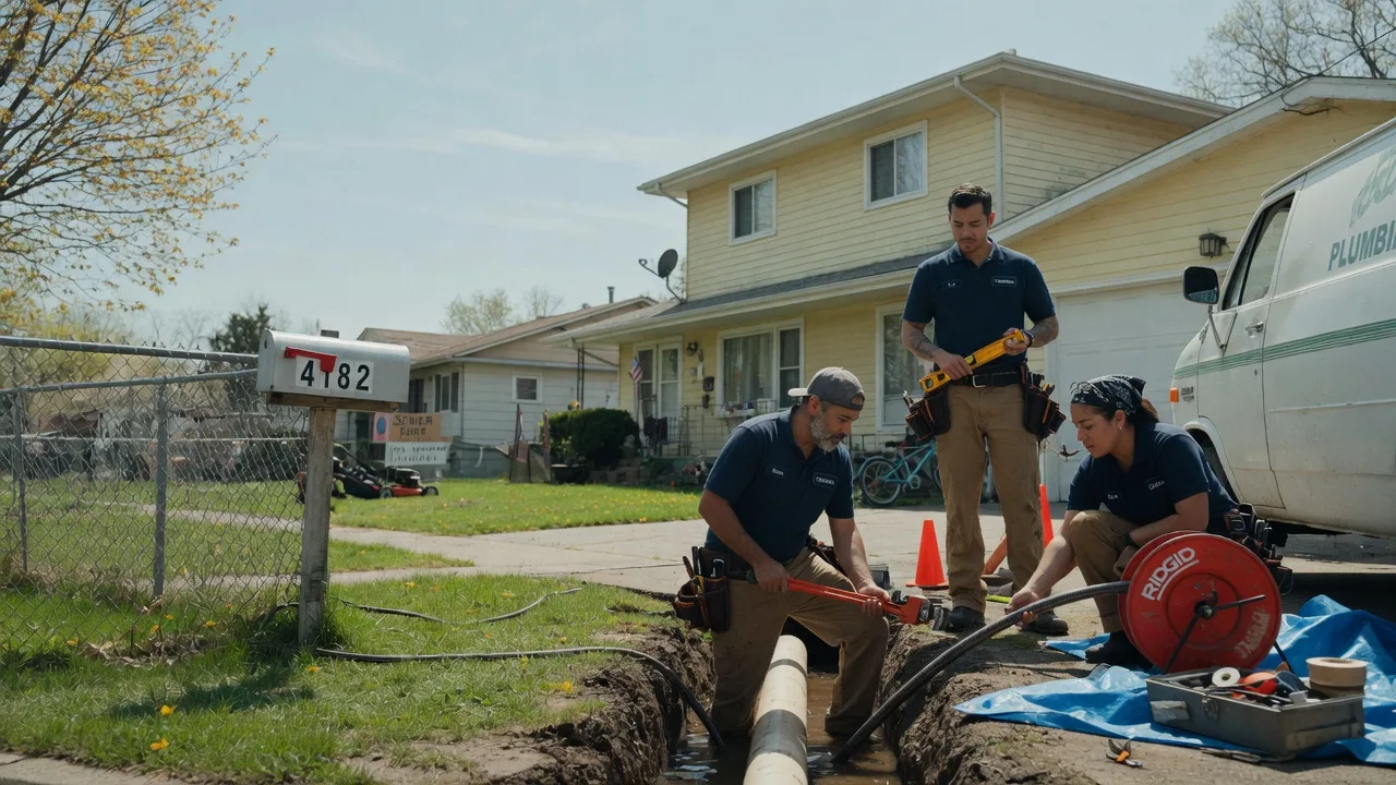 Gas Line Repair in New Baden, IL near me